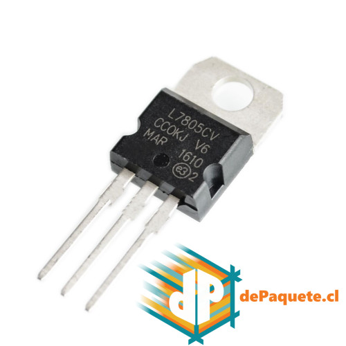 Regulador de voltaje L7805CV TO220